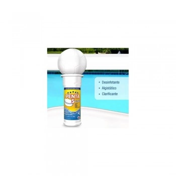 Clorador Flutuador Bola Hcl Penta Hidroall Desinfetante Pisc