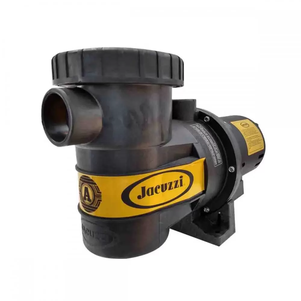 Bomba Piscina Jacuzzi 7A-T Pré-filtro 3/4Cv 220/380V Trifásica
