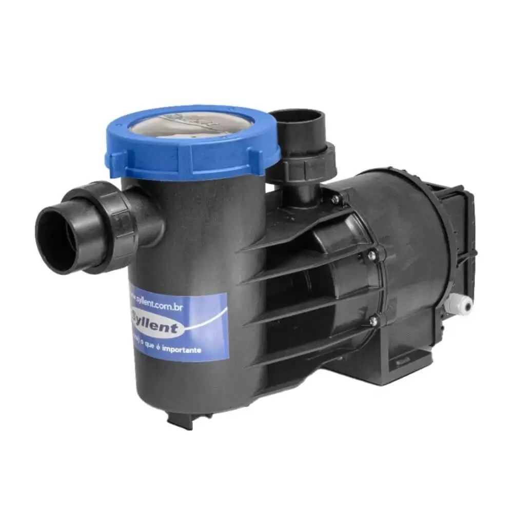 MOTOBOMBA PISCINA SYLLENT 3/4CV PRÉ - FILTRO - AUTOASCORVANTE- 220V