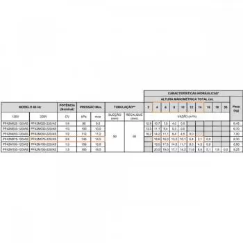 MOTOBOMBA PISCINA SYLLENT 3/4CV PRÉ - FILTRO - AUTOASCORVANTE- 220V